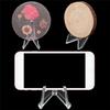 AEE4-Mini Acrylic Easel Display Stand, 36 Packs, Perfect For Displaying Sports Cards, Coins, Medals And More