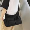 Large Capacity Teenager Messenger Bag Canvas Crossbody Bag Casual Vintage Shoulder Bags  Students