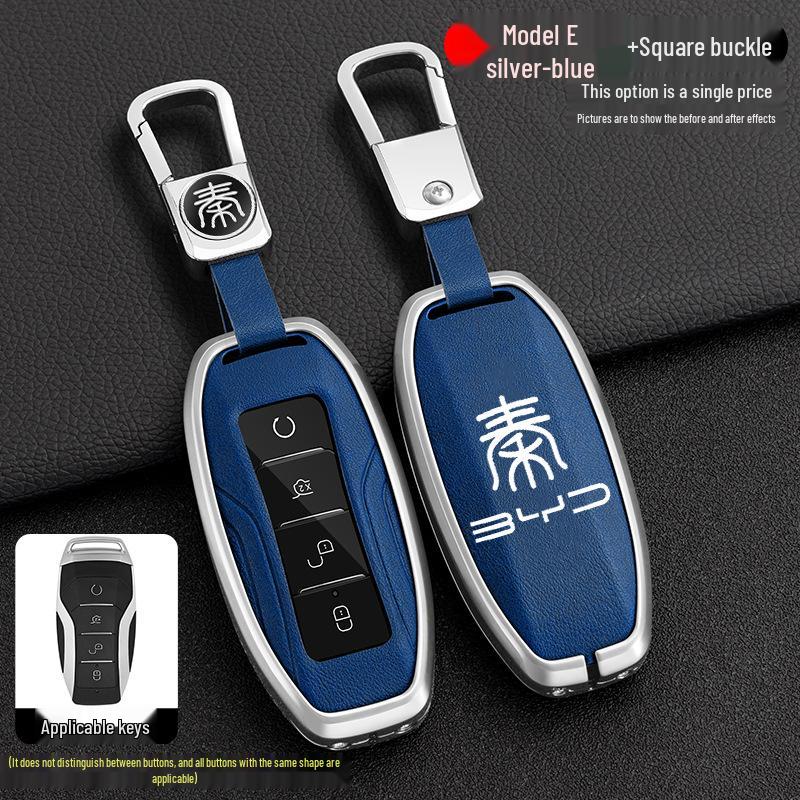 High-End Metal Shell Set for BYD Yuan, Song MAX, Qin 80, 18 Model, S7 Key Fobs