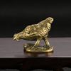 Messing Chinesischer Tierkreis Hahn Tierfigur Kreative Statue Retro Dekoration Statuen