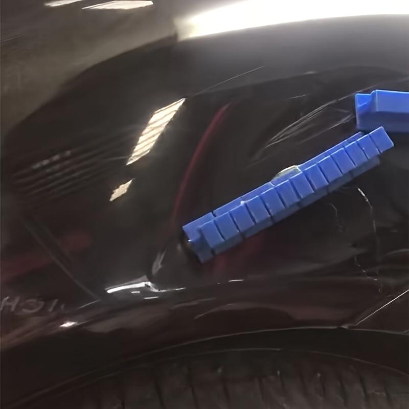 Automobil-Abzieherlaschen Zähne Abziehlaschen Werkzeugsatz Lackfreie Dellenreparaturwerkzeug für Autos Karosserie Dellenentfernung Abziehlaschen für Auto