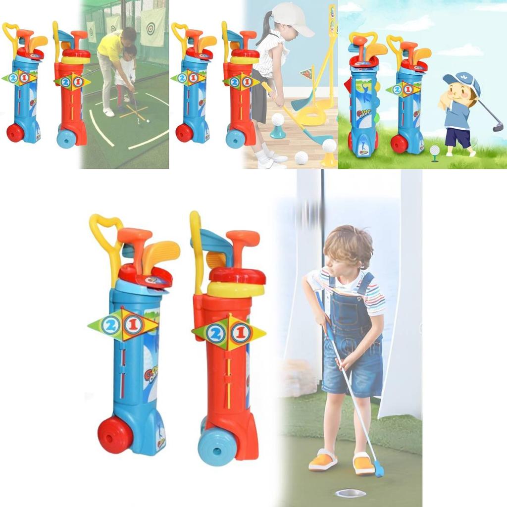 High-quality Plastic Golf Club Mini Set For Kids And Parents Outdoor Fun