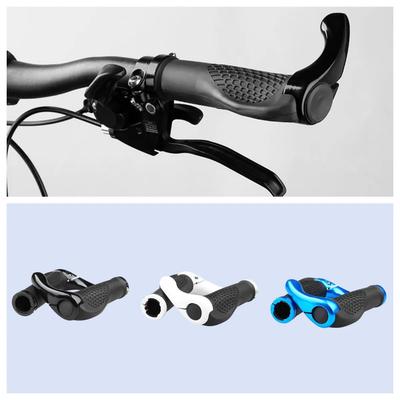 Fietsstuurgreep Ergonomisch Antislip Lock-on Stuurhoes Aluminiumlegering Rubberen Handvatten MTB Fietsaccessoires