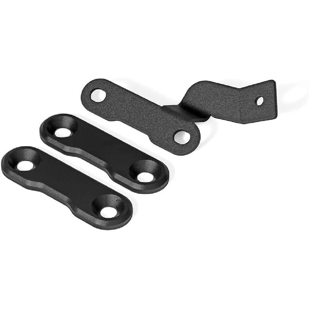 MOTO4U Footrest Cover Passenger Footpeg Removal Delete Kit Footrest Removal Plate Set Pillion for MT09 FZ09 2014-2017