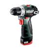 Perceuse-visseuse sans fil metabo powermaxx bs bl 601721500 12 v 2 ah li-ion + 2 batteries