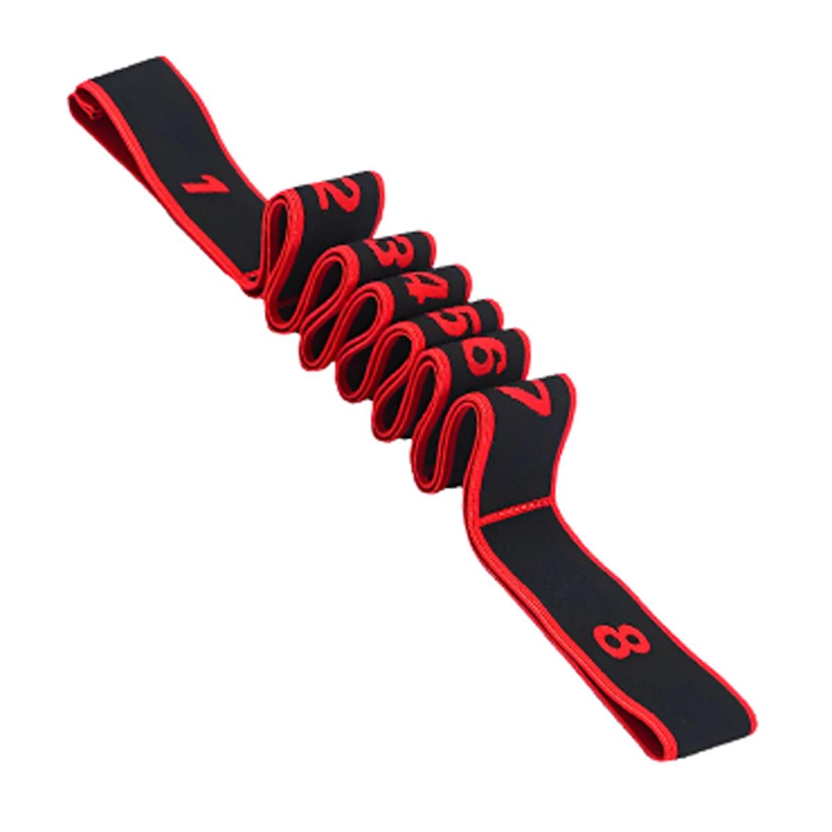 Multifunctional Resistance Band Training Yoga Auxiliary Stretching Belt Elastic Band For Beginner Adults Exercises Dance Pilates