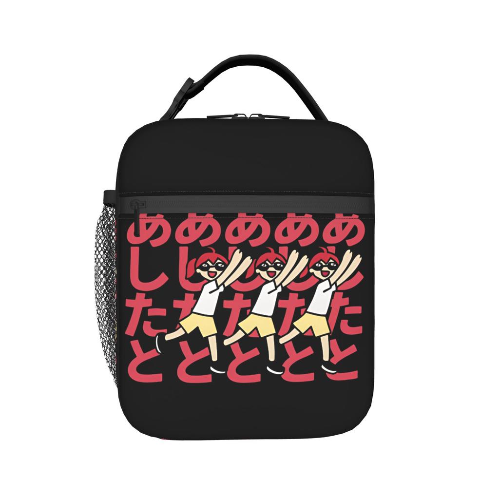 Kasane Teto Lunch Bag  Aesthetic Lunch Box For Unisex Picnic Portable Cooler Bag Oxford Graphic Design Thermal Tote Handbags