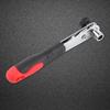1/4" Wrench Screwdriver Ratchet Handle with Interchangeable Driver Bits and Hex Socket Ratchet Wrench Sockets Tool Sets Red+Black