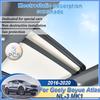 Для Geely Boyue Atlas NL-3 2016 2017 2018 Автомобільний Штучний Сонцезахисний Козирок Люка Електростатичний Замша Силікон Сонцезахисні Аксесуари