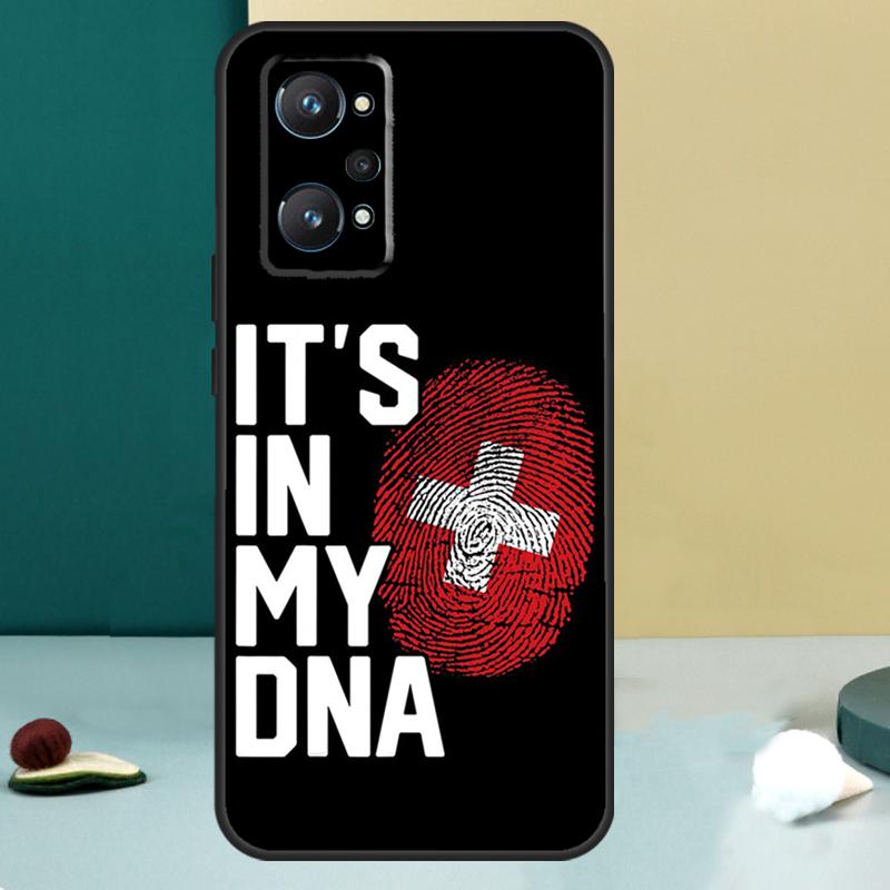 Switzerland Swiss Flag For Realme 14 13 Pro Plus 10 11 12 GT 5 6 6T GT7 Pro C61 C55 C53 C51 C21Y C25S C75 C67 Case