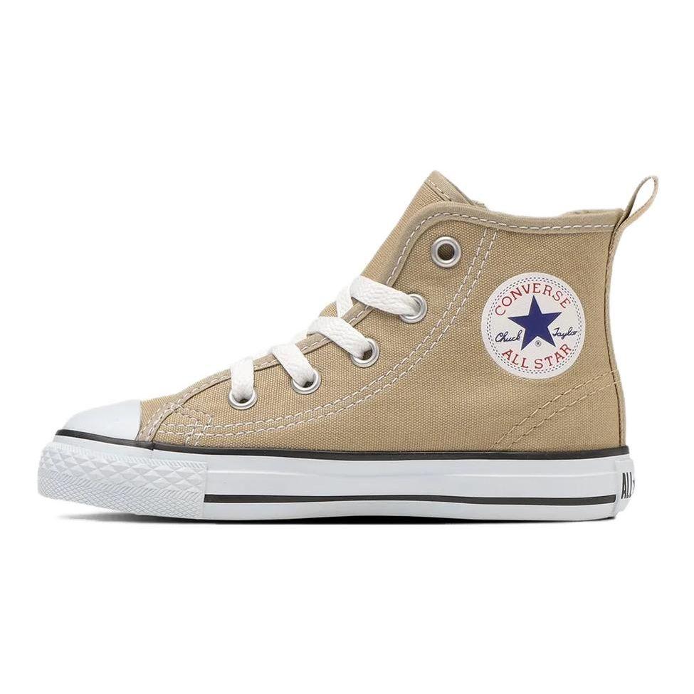 

Converse All Star Colors Z Удобные высокие парусиновые кеды Детские кроссовки Бежевый 37300930 26