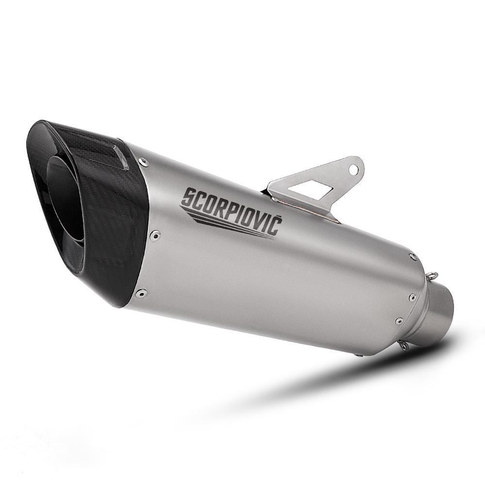 Universal SR10 Exhaust Tail for R3, Z650, CBR400, MT09, & 703RR Bikes