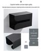 Universal Black Wall-Mounted Kitchen & Bathroom Paper Towel Dispenser Stand