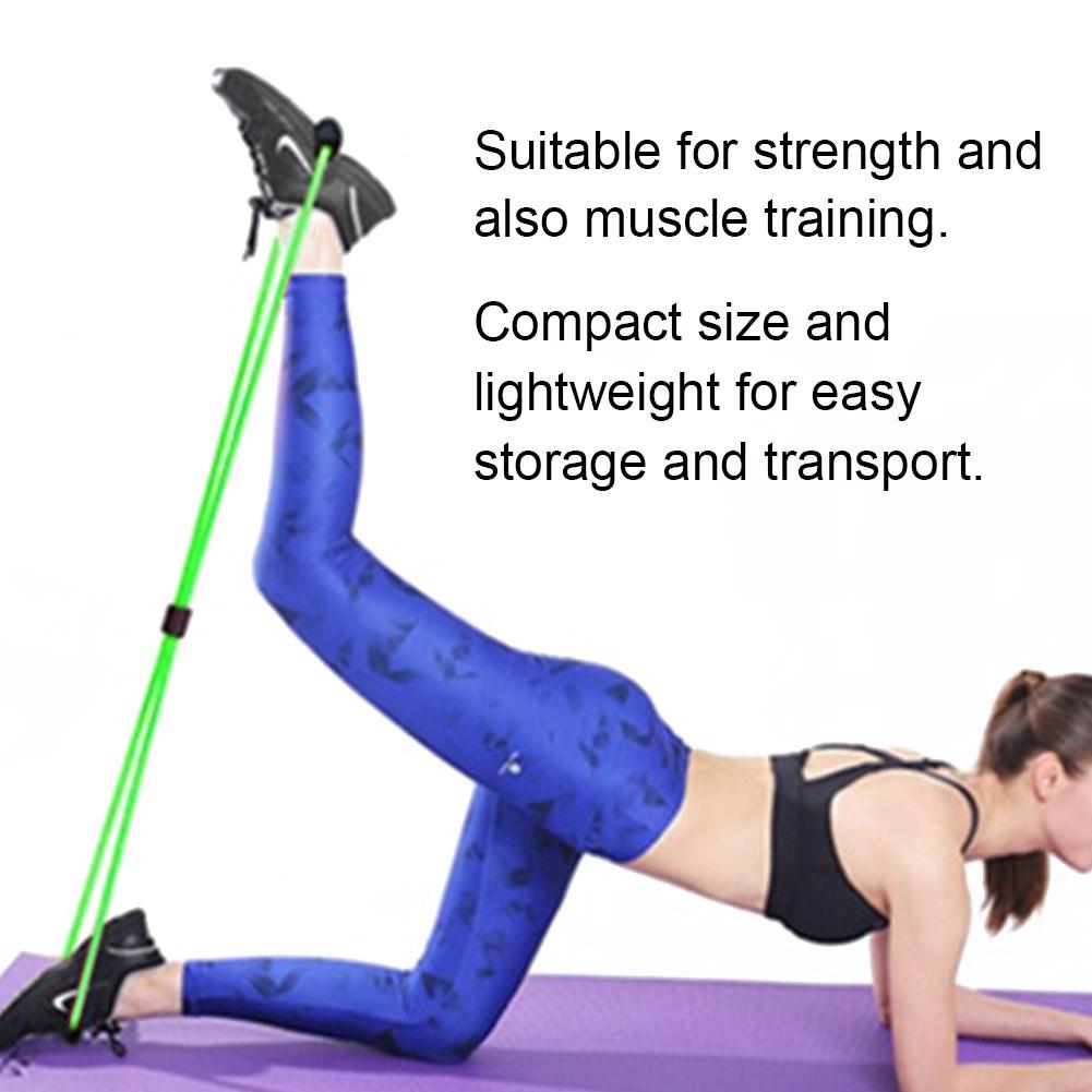 8 Shaped Elastic Fitness Pulling Rope Chest Expander Yoga Body Slimming Tension Band