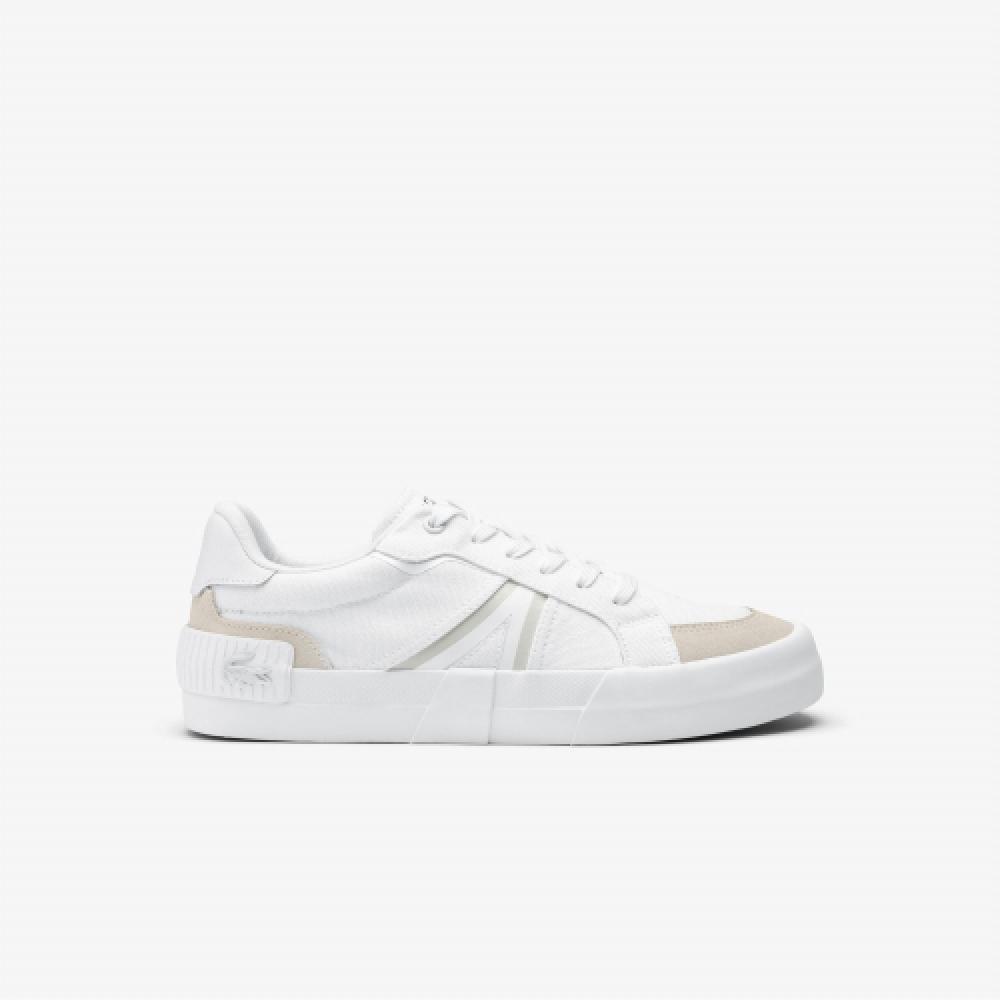 

LACOSTE Женские парусиновые кроссовки L004 [Белый]