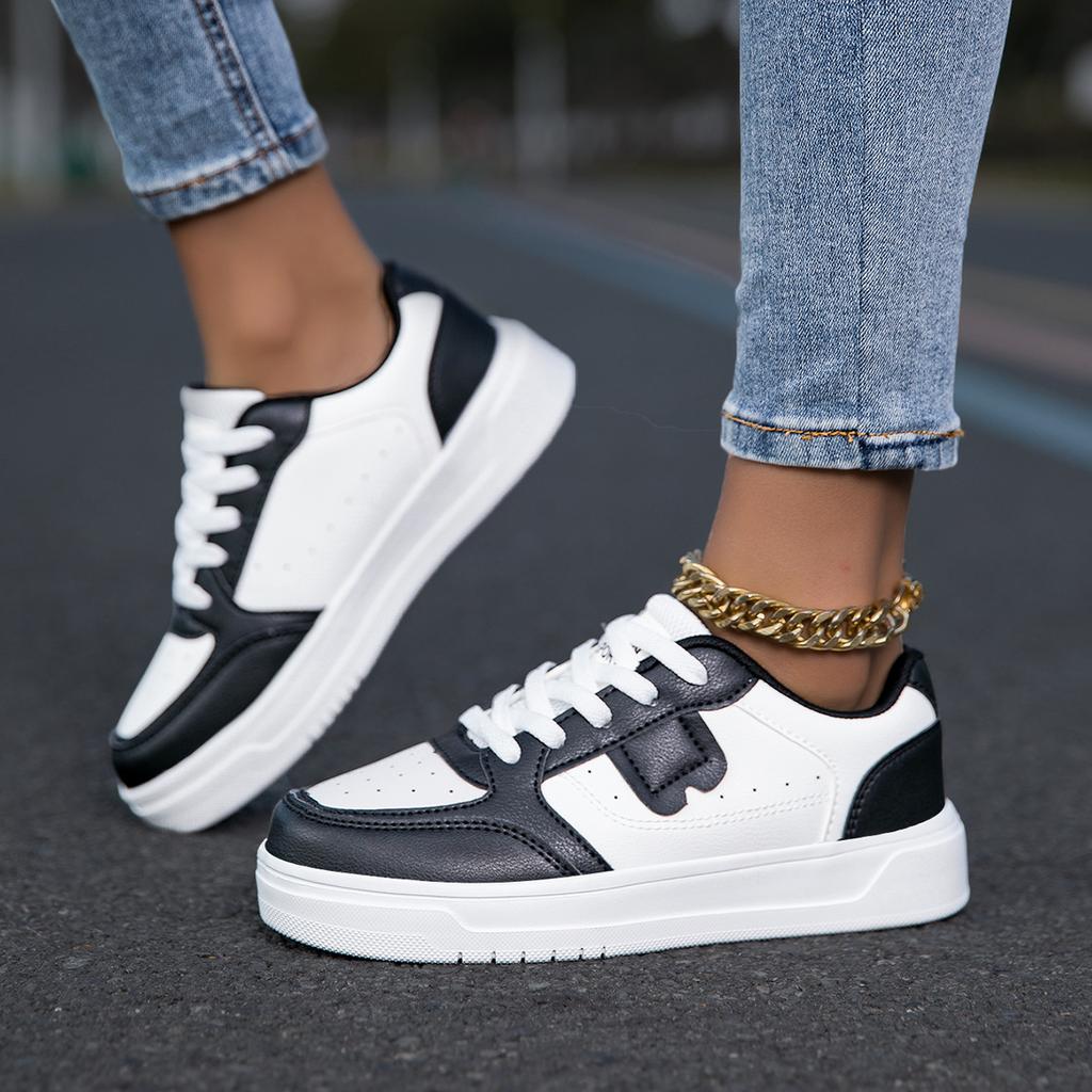MAEDEF Women Shoes Flats Casual Shoes Men Sneaker White Shoes Female Sports Walking Couples Trainers Shoe Woman Vulcanized Shoes