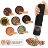 Electric Salt and Pepper Mill Spice Mill Grind Black Pepper and Pepper Granules Adjustable Coarseness Home Pepper Grinder
