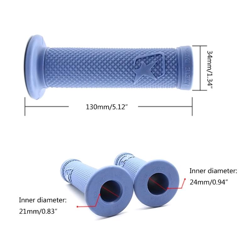 Mountain Bike Grips,Double Lock On Locking Bike Handlebar Grips Universal