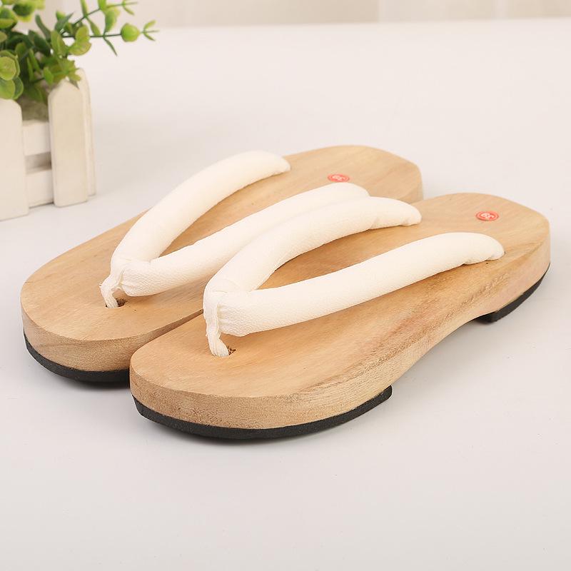 Geta Japanese Wooden Sandals: Non-slip, Thick-soled, High-heeled Summer Flip-flops for Men & Women