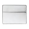 Michael Kors Hudson Classic Logo Leather Card Holder Men Accessories White 39S2MHDD2T-BRIGHT-WHT