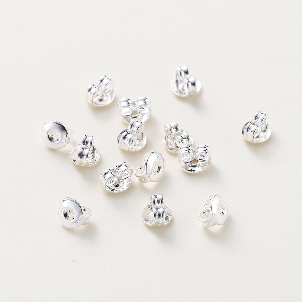 

Тисненые беруши-бабочки: Медь с позолотой 14к/18к DIY Аксессуары для ушей 50 pieces (5mm/hole diameter 0.8mm)