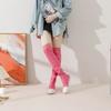 Women's Boots Winter Casual Pink Over The Knee Boots Flat Heels Bottom Comfortable Concise Long Boots Fashion Sewing Women Shoes