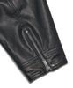 NOMANUAL Line Leather Jacket - Black