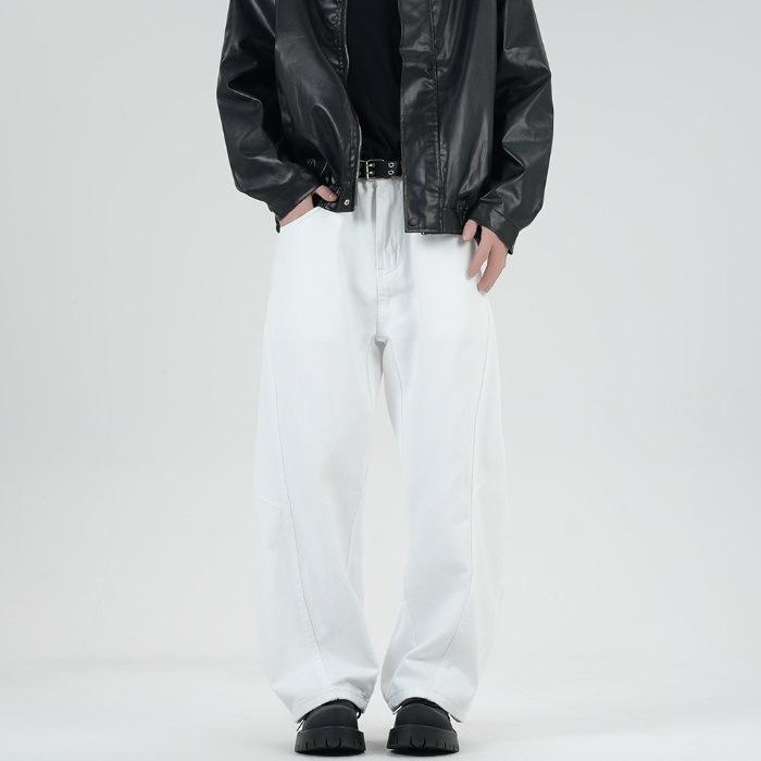 

Новые весенне-летние брюки-шаровары, грязные брюки, выгоревшие уличные джинсы, брюки 3XL