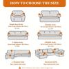 1pc Plush Sofa Cover Winter Warm Thick Plush Soft Sofa Slipcover Non-slip Sofa Couch Cover Furniture Protector for Living Room