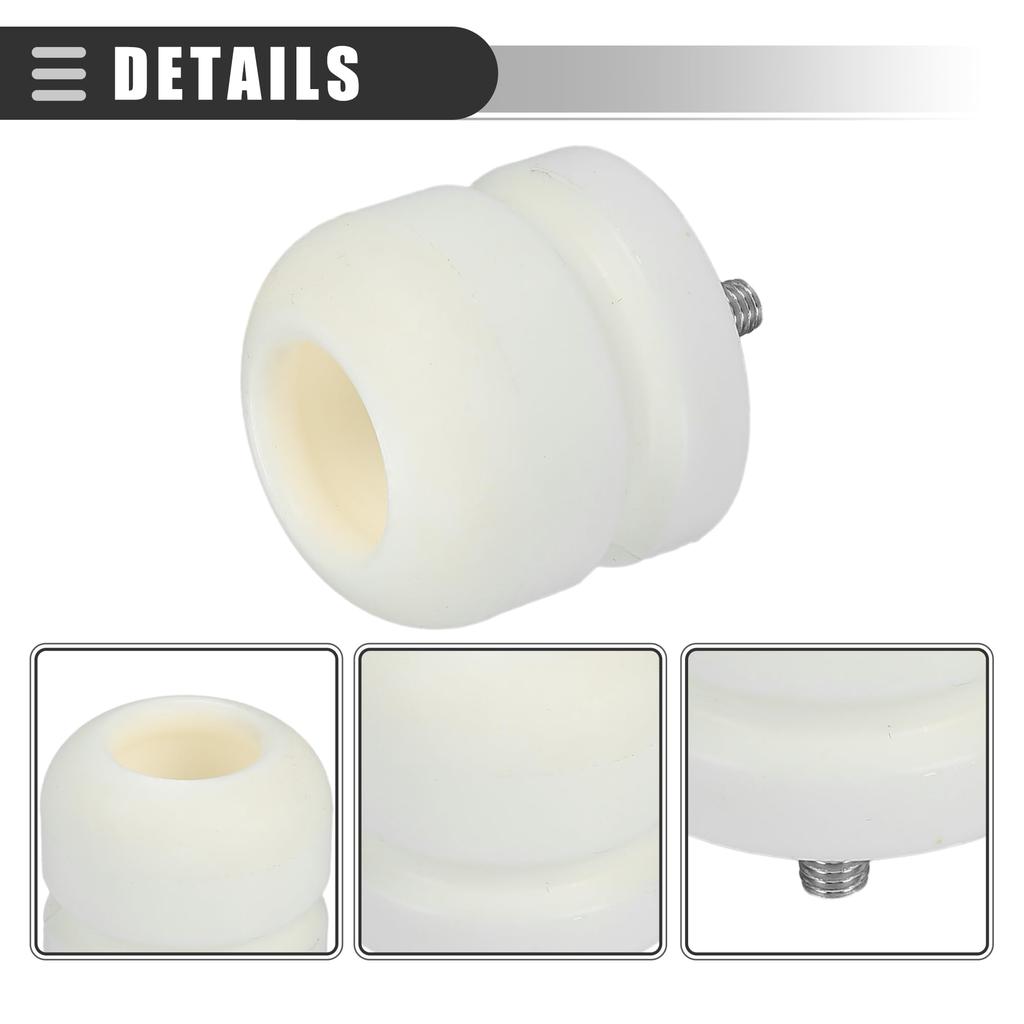 Motoforti Car Rubber Front Rear Suspension Bump Stop No.1349805/1923654 White 1 Piece