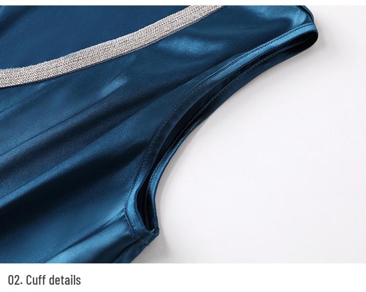 Women's Plus Size Tassel Tank Top - Ice Silk Summer Outerwear/Base Layer