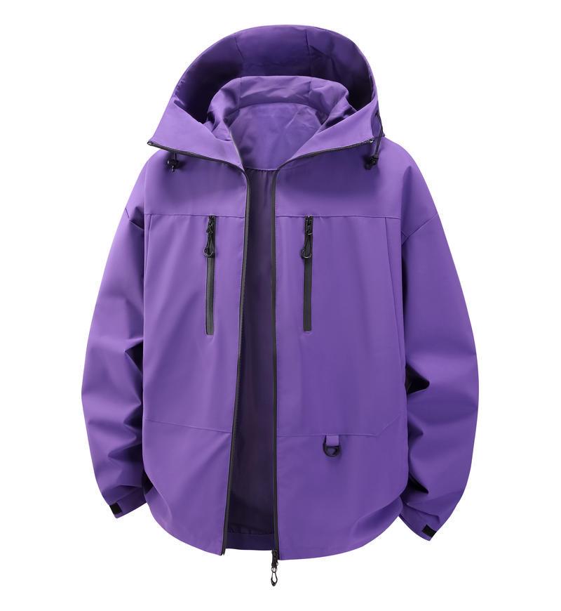 Unisex Mountain-Style Windproof Jacket for Spring & Autumn L
