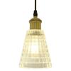 Pendant Fixture E26 for Ceiling Hanging Checkered Ceiling LED Interior Lighting Glass Dining Living Cafe Ceiling Fixture Light, Glass, Scandinavian,