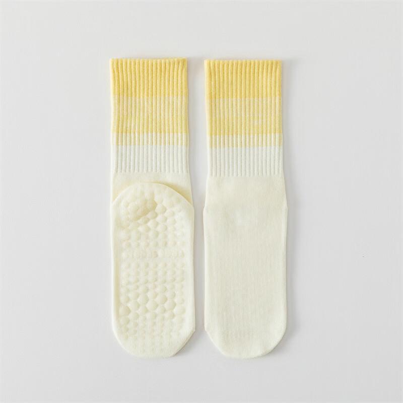 Women s Gradient Silicone Grip Yoga Socks 36-41