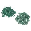 100PCS Greenhouse Twist Clips Plastic Shading Fixing Clips with Washers for Greenhouse Insulation