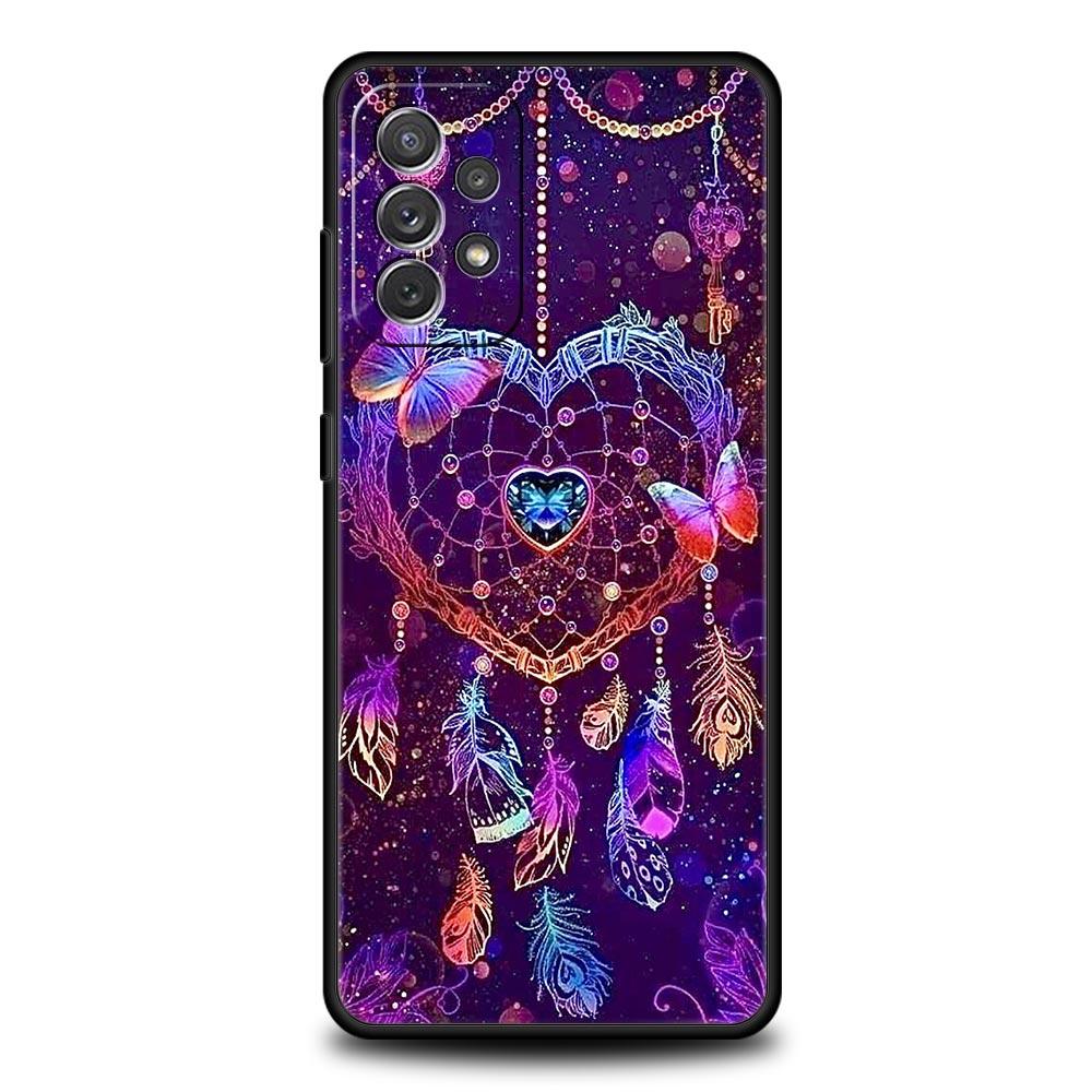Mandala Dreamcatcher Phone Case For Samsung Galaxy A17 A07 A55 A35 A25 A15 A05 A33 5G A31 A23 A21s A13 A41 A73 A53 A51 A71 Cover