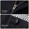 Langdeng Men's Straight-Leg Business Casual Trousers