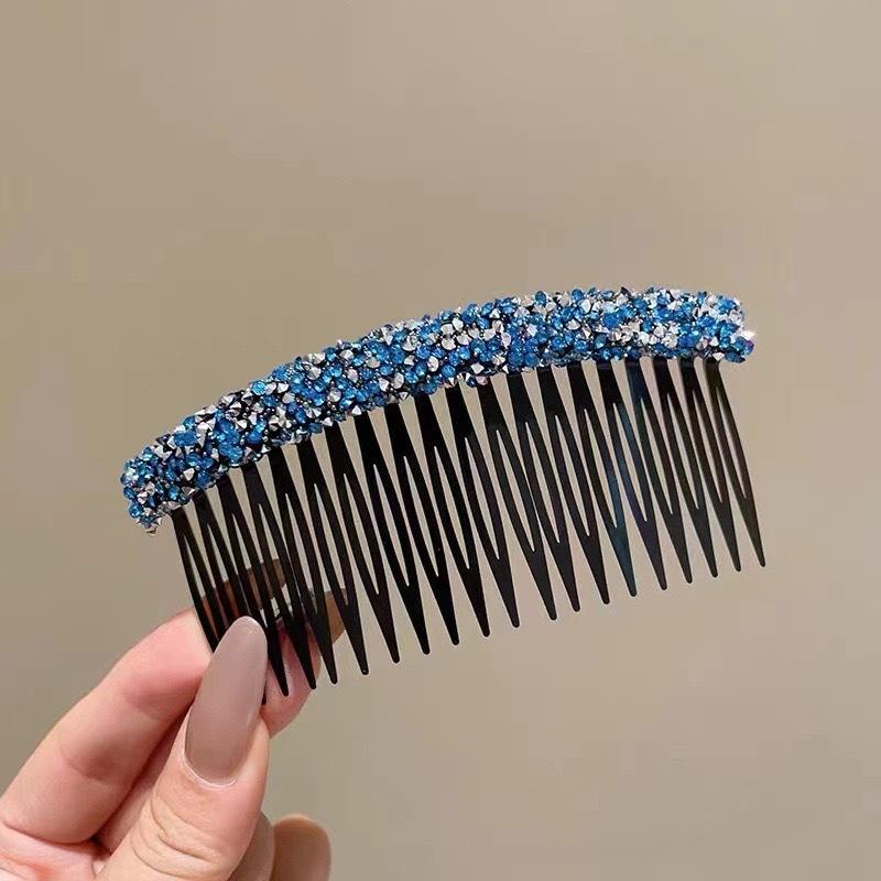 20 Teeth Full Rhinestone Broken Hairpin Hair Comb Hairpins Women Shiny Elegant Combs Hair Clips Fashion Hair Styling Accessories