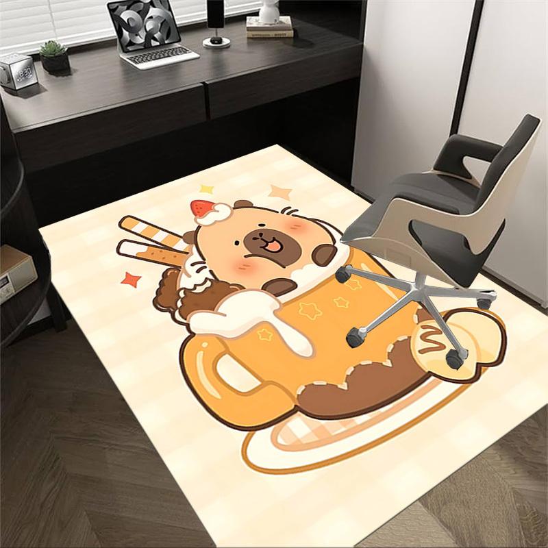 

1PC Cupcake Dessert Extra Large Non-Slip Floor carpet, Office, family, bedroom, Studio - Large Area Rug Indoor Rugs, Vibrant Colors-W223 60cm by 90cm