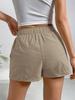 European Fashion Women's Solid Color Loose Casual Shorts (2026)