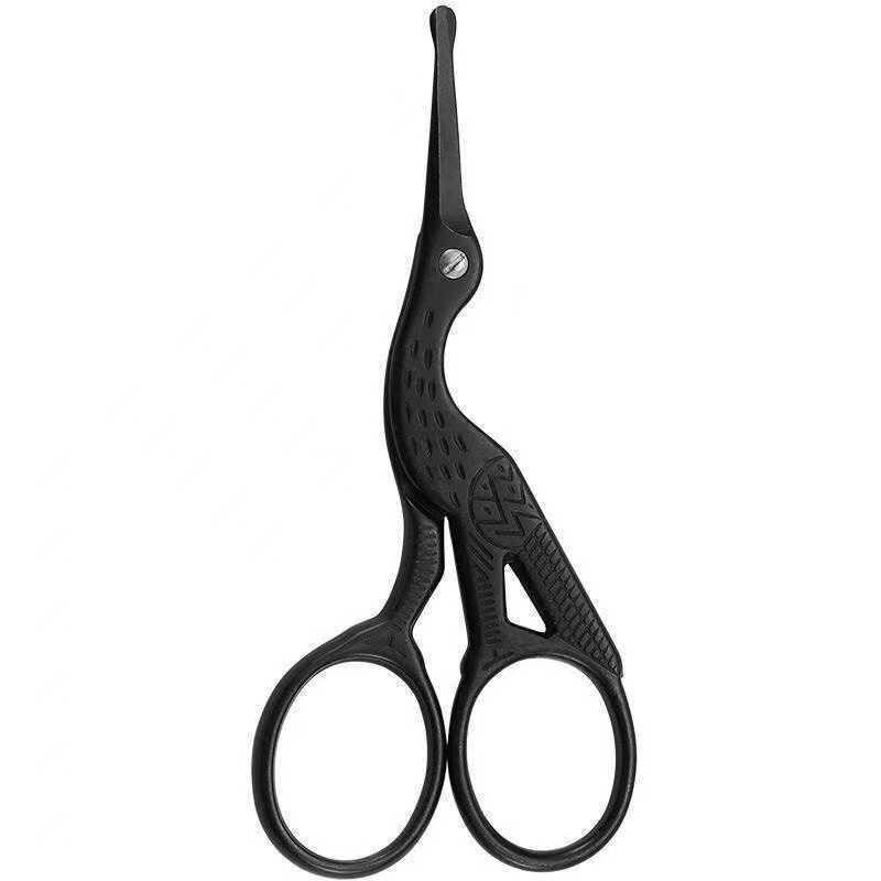 Beauty Scissors Set: Curved Eyebrow, False Eyelash, Nose Hair Trimming & Tattooing Scissors with Pointed Tips for Makeup Artists.