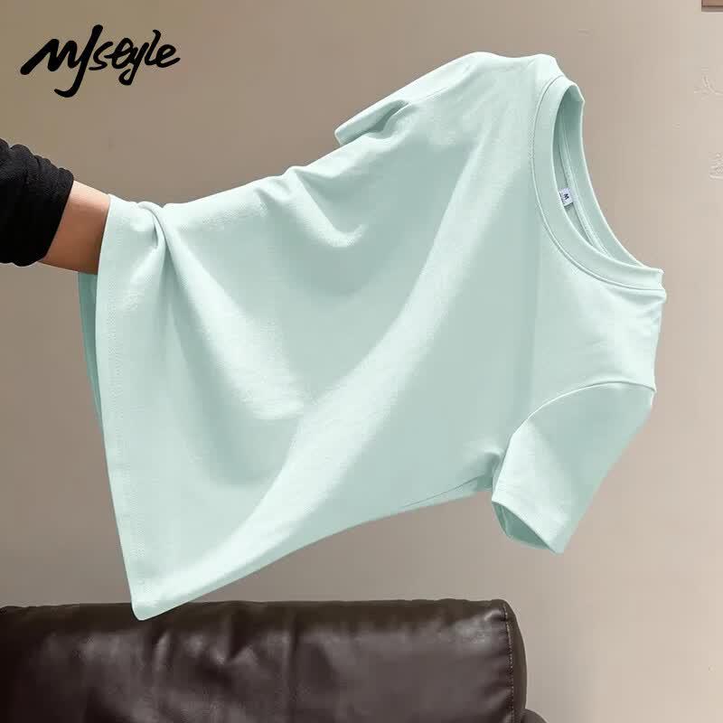 Женская охлаждающая футболка с коротким рукавом MJ STYLE M мятный зеленый