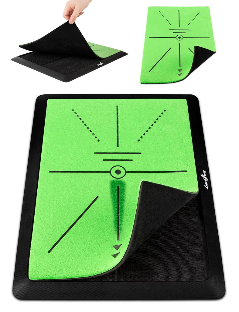 LIBERRWAY be used Golf practice leaves golf approach practice indoor golf practice allows you to see turf shot rubber practice iron duff practice 31 x