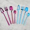 12Pcs Matte Black Cutlery Set 18/10 Stainless Steel Dinnerware Knife Fork Spoon Dinner Tableware Kitchen Flatware Silverware Set