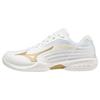 Wave Claw 2 Comfortable Non-Slip Durable Breathable Low-Top Badminton Shoes Unisex Sneaker White Platinum 71GA211050