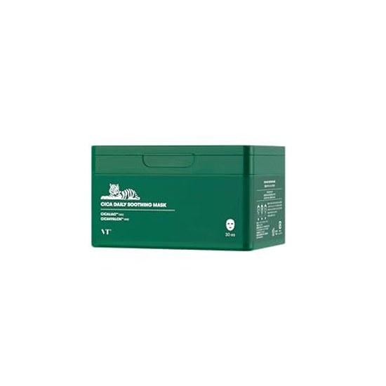 VTCOSMETICS Face Mask Skin Care Single Item (1. CICA Daily Soothing Mask)