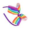 Girls Hair Clip Rainbow Women Kid Hairgrips Colorful Headdress Barrettes Rainbow Shape Sweet 2000s Girls Hairpins