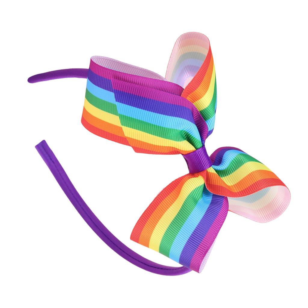 Girls Hair Clip Rainbow Women Kid Hairgrips Colorful Headdress Barrettes Rainbow Shape Sweet 2000s Girls Hairpins