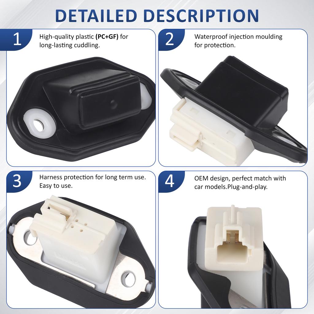 Rear Trunk Release Switch Button Black 84945-50010 for Lexus ES350 2007-2012 3.5L LS430 2003-2006 4.3L Toyota Avalon 2013-2018