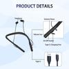 Bluetooth neck hanging binaural in ear neck hanging hearing aid